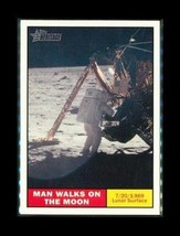 2009 Topps Heritage History Trading Card #124 Man Walks On The Moon 1969 - £3.88 GBP