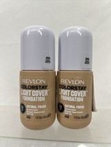 (2) Revlon 210 Creme Brûlée ColorStay Light Cover Liquid Foundation COMB... - $3.49