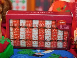 Coles Festive Crackers Fits Zuru Mini Brands Miniatures L@@K!! Rare - £15.64 GBP