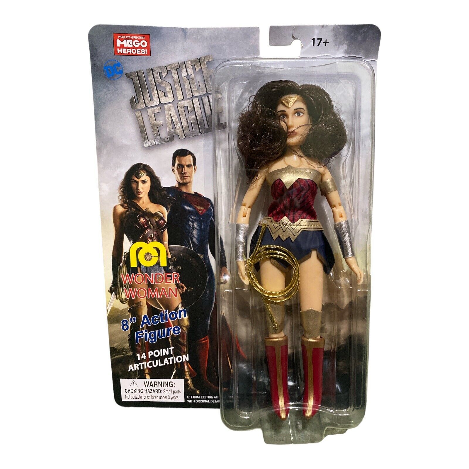 Primary image for Mego Heroes DC Justice League Wonder Woman 8" Action Figure *New