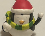 Hallmark Penguin In Scarf Christmas Decoration Ornament Small XM1 - £5.44 GBP