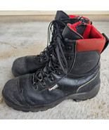 Red Wing Thinsulate Ultra 400 Safety Work Boots 3284 Side Zip Men&#39;s Size 10 - $48.37