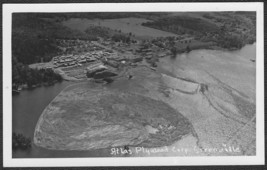 Greenville, Maine RPPC - Aerial View of Atlas Plywood Corporation Postcard - £11.79 GBP