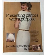 1984 Bali Something Else Panties Vintage Print Ad Advertisement pa17 - $152.62 MXN