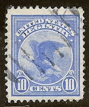 F1 - 10c XF+ Centering Registration Stamp &quot;Eagle&quot; - $29.99