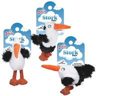 Fun Silly Giggle Soft Plush Filled Stork Dog Toy Encourages Play Great To Cuddle - £10.87 GBP+