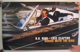B.B. King And Eric Clapton Poster Riding With The King BB B B - £79.94 GBP
