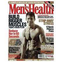 Men&#39;s Health Magazine September 2004 mbox3566/h Olympic Special - £3.85 GBP