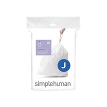 Simplehuman Code J Trash Bags 20ct 30-45L Custom Fit Drawstring White - €11,78 EUR Simplehuman Code J Trash Bags 20ct 30-45L Custom Fit Drawstring White - €11,78 EUR