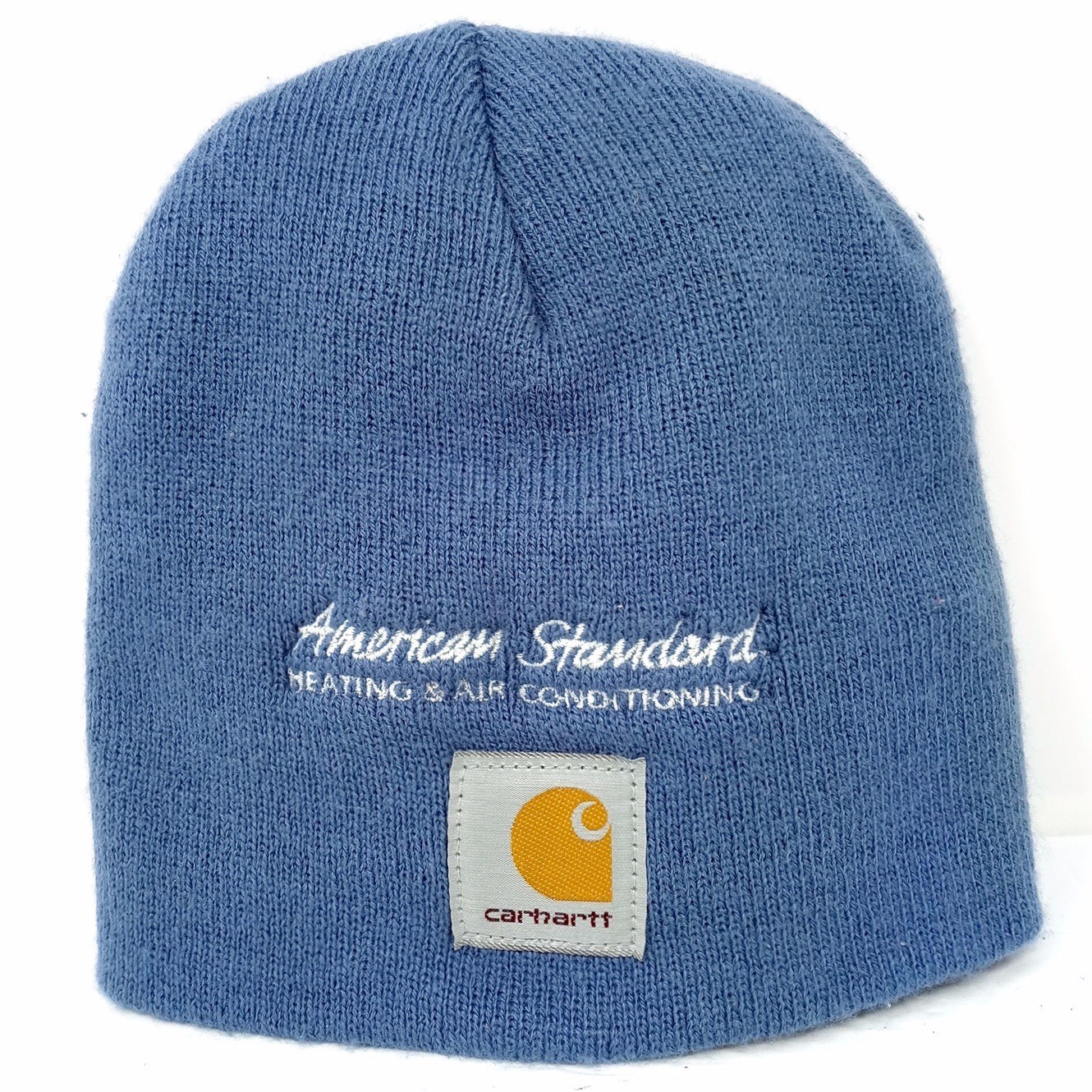 Carhartt Made in USA Blue Knit Beanie Winter Cap Hat - $9.95