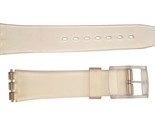 Swatch Replacement 17mm Plastic Watch Band Strap frost fit - $13.25