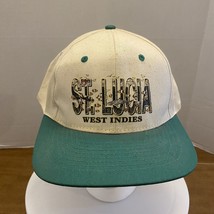VTG Trucker Hat Cap St Lucia West Indies Snapback - $13.50