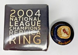 2004 St. Louis Cardinals National League Champions Replica Ring W/ Box SKU U9 - £39.95 GBP