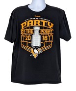 Pittsburg Penguins NHL Stanley Cup Champions 2016 T-Shirt Reebok XL - £11.68 GBP