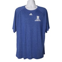 ADIDAS Climalite University of RI Campus Blue Athletic T Shirt Mens Size XL - £19.75 GBP