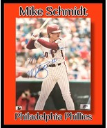 MIKE SCHMIDT AUTOGRAPHED SIGNED PHILADELPHIA PHILLIES 8X10 PHOTOGRAPH w/... - $1,014.72 MXN