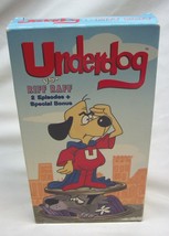 Vintage Underdog Vs. Riff Raff Vhs Video Classic 60s Cartoon Remastered - £11.62 GBP