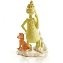 Lenox Grinch A Wonderful Awful Idea Figurine Max Dog Christmas Dr. Seuss Who NEW - $80.00