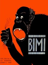 1622.BIMI black gorilla King Kong pulling his hair Poster.Red Decorative Art. - £12.99 GBP+