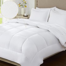 Queen Bed In A Bag 7 Pieces Comforter Set Queen, Wood Grain Texture Bedding Comf - £80.65 GBP