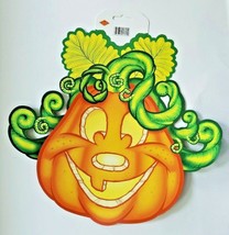 1990&#39;s Beistle Oblong Jack-O-Lantern Die Cut Halloween Wall Hanging New - £11.87 GBP