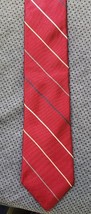 Vintage Classic DON LOPER Beverly Hills Tie / Necktie 58&quot; x 3.25&quot; Maroon - $9.49