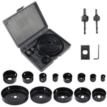 Kuntec 17 Pieces Hole Saw Kit 3/4 Inches-5 Inches (19-127Mm) Set With Ma... - $41.99