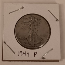 1944 P Walking Liberty Half Dollar VG+ Condition US Mint Philidelphia - £19.66 GBP