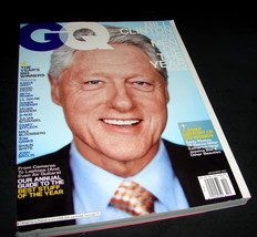 GQ Gentlemen&#39;s Quarterly Magazine Dec 2007 President BILL CLINTON Kanye West - £9.58 GBP