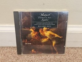 Mozart: Symphonie No. 41 Jupiter (CD, 1989, EMI) Muti/Berlin - $7.99