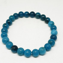 Amazing Apatite Gemstone Stretch Bracelet For Men &amp; Women Gifts For Her - £9.99 GBP