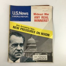 US News &amp; World Report Magazine November 5 1973 Pressures on Richard Nixon - £11.23 GBP
