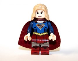 Building Block Supergirl Flash Minifigure Custom  - £5.09 GBP