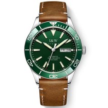 10bar Diver Watches Mens 2021 Switzerland I&amp;W Automatic Mechanical Watch NH36A M - £234.95 GBP