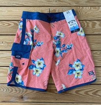 billabong NWT Men’s performance board shorts Size 25 Coral J3 - £24.71 GBP