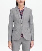 Tommy Hilfiger One-Button Plaid Jacket Womens Jacket, Size14 - £46.36 GBP