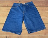 Vintage Jordache Jean Shorts Mens Size 32 Blue 10.5” Inseam NWT Deadstock - £22.15 GBP