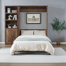 Murphy Bed with Cabinet: Space-Saving Full Size Bed - $1,921.99