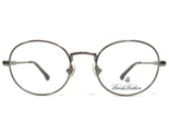Brooks Brothers Small Eyeglasses Frames BB1018 1507 Silver Round Wire 47... - $74.58