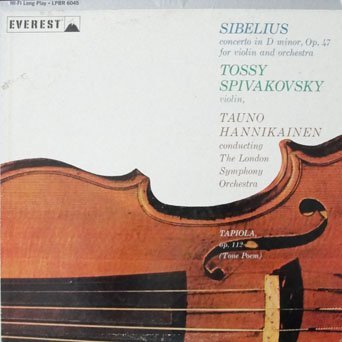 Sibelius: Concerto In D Minor, Op. 47 for Violin and Orchestra / Tapiola - Tone