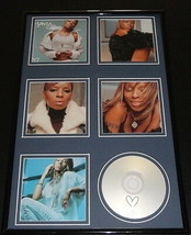 Mary J Blige Love &amp; Life 2003 Framed 11x17 CD &amp; Photo Display - £54.75 GBP