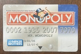 MONOPOLY ELECTRONIC BANKING EDITION  Replacement Credit Card - 002 - Blue - $3.42