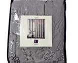 Lush Décor One Shower Curtain Keila Gray 72x84in Tall Polyester - $32.99