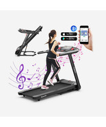 4.75HP Folding Treadmill with Preset Programs Touch Screen Control-Black... - €952,73 EUR