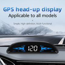 Universal GPS Hub Head Up HD Display Speedometer Odometer Car Digital Speed US - £24.31 GBP