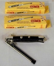 4 SWITCH BLADE COMBS joke knife novelty joke item gags switchblade hair ... - $10.39 CAD