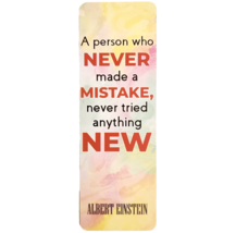 2020 Albert Einstein Mistakes Trying New Things Inspirational Reading F17 - $9.99