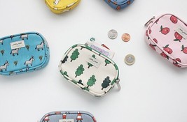 Credit Card Holder Mini Wallet Pocket Coin Purse Pouch Bag - Made in Korea - £15.05 GBP+
