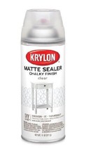Krylon Matte Sealer, Chalky Finish Spray Paint, Clear, 11 Ounces - £13.32 GBP