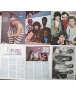 THE PRETENDERS ~ (15) Color and B&amp;W Clippings, Articles, PIN-UPS from 19... - $8.37